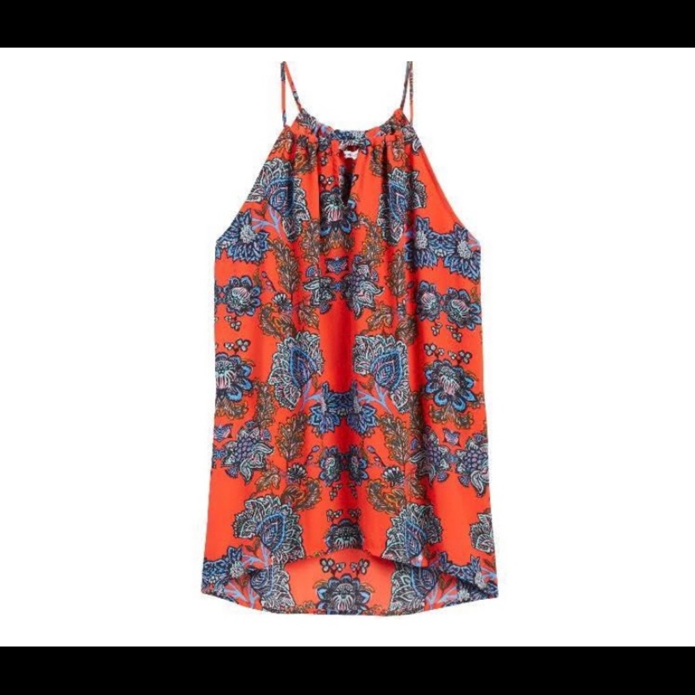 Collective Concepts Krissa Keyhole Halter Blouse